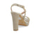 Melluso Donna Sandali Tessuto J616D-225136 Oro
